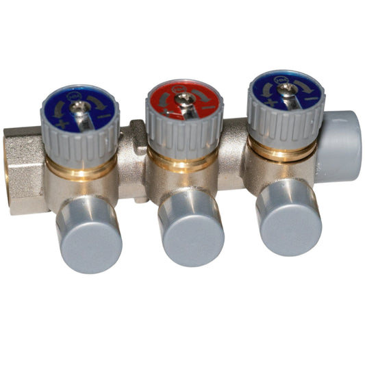 Collettore Nichelato Frontale – Disponibile in 2 Vie, 3 Vie e 4 Vie - IDRAULICAMENTECollettore Nichelato Frontale – Disponibile in 2 Vie, 3 Vie e 4 Vie