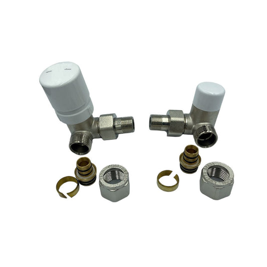 Kit Termostatici Nichelati – Vari Modelli Connessioni 3/8″ × 16 mm (Adattatori Inclusi) - IDRAULICAMENTEKit Termostatici Nichelati – Vari Modelli Connessioni 3/8″ × 16 mm (Adattatori Inclusi)