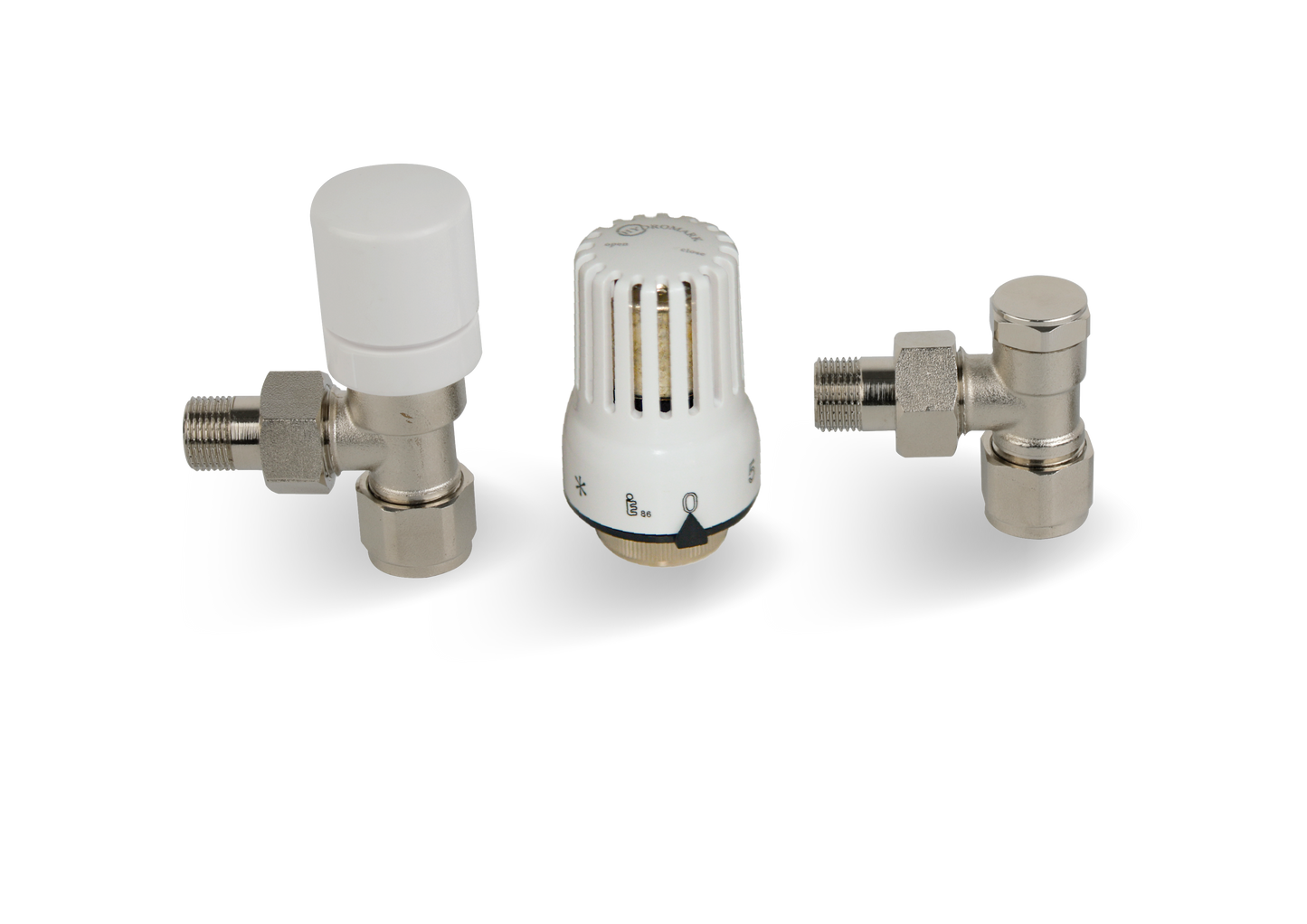 KIT TERMOSTATICO NICHELATO CLASSICO